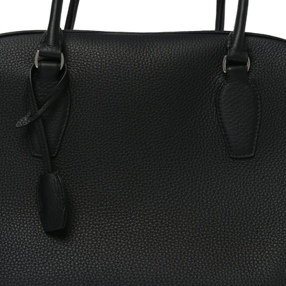 The Row Matte Grained Calfskin India 15.75 Black 7 of 9