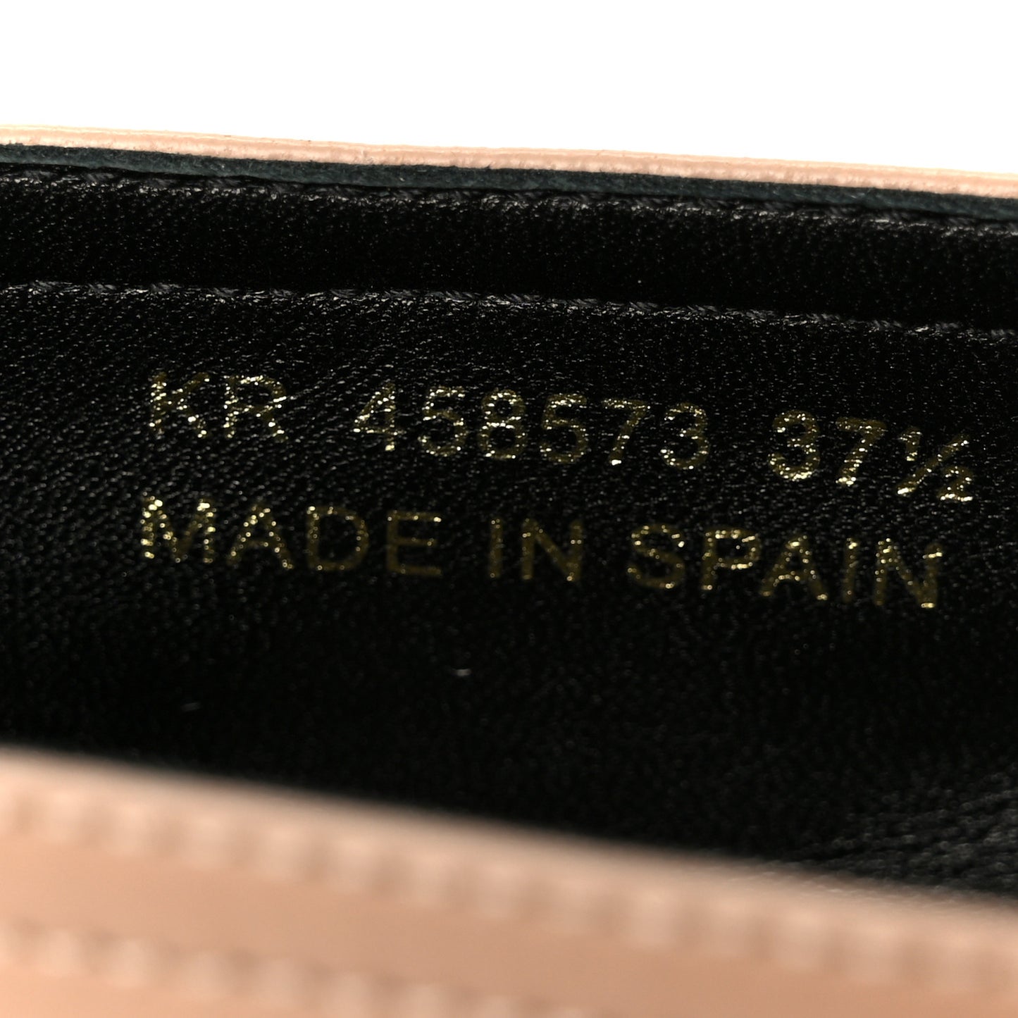 Lambskin Monogram Espadrilles 37.5 Nude