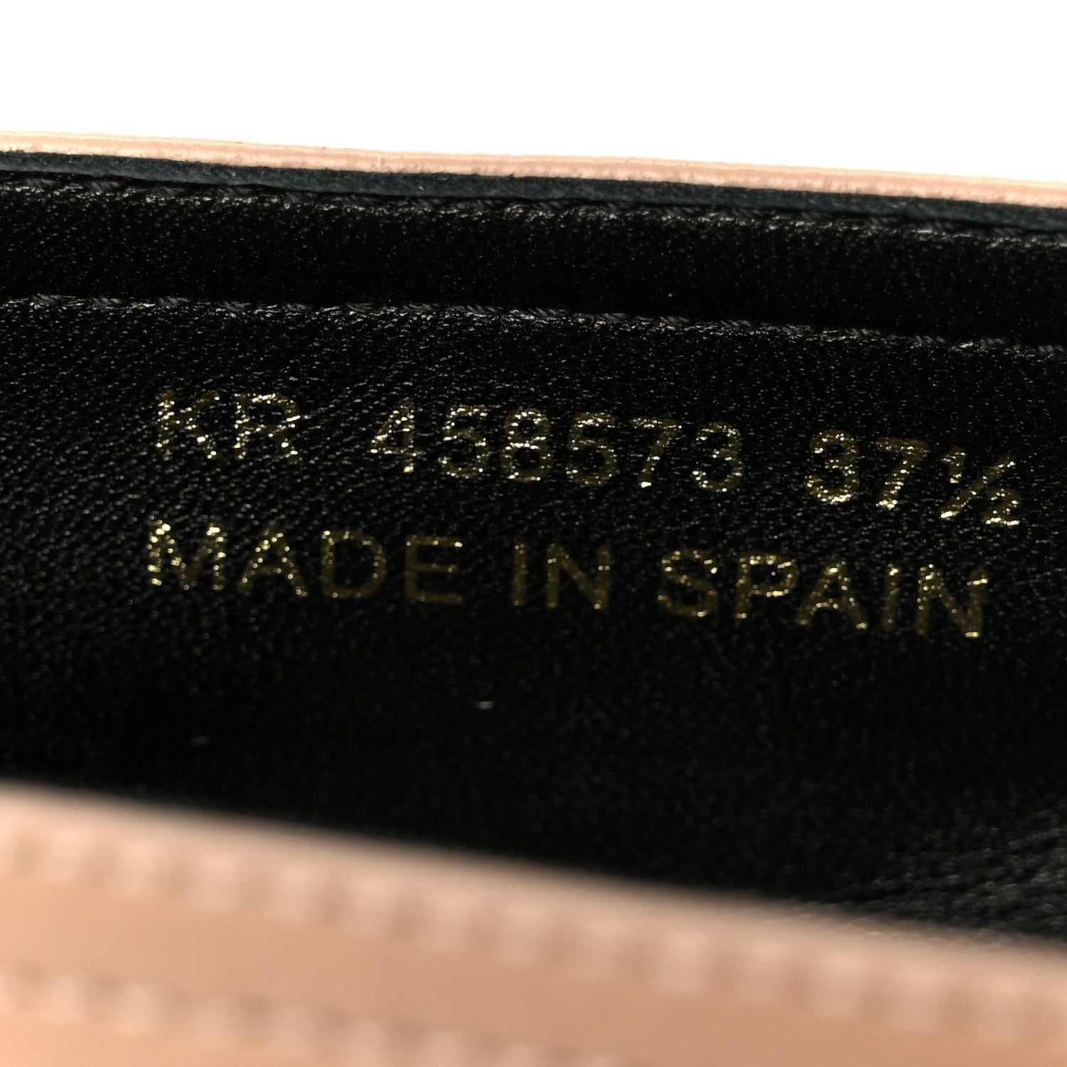 Saint Laurent Lambskin Monogram Espadrilles 37.5 Nude 9 of 9