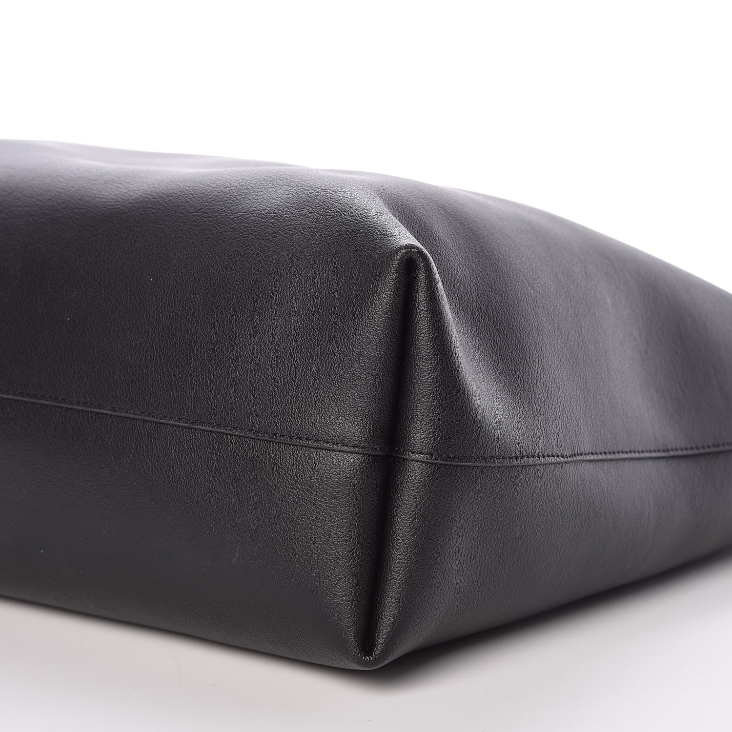 Saint Laurent Calfskin Large Shopping Tote Black 6 of 9
