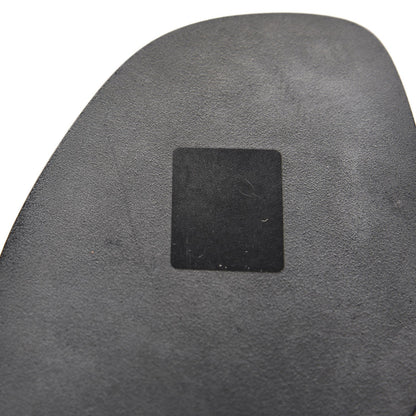 Hermes Box Calfskin Oran Sandals 36.5 Black 8 of 11