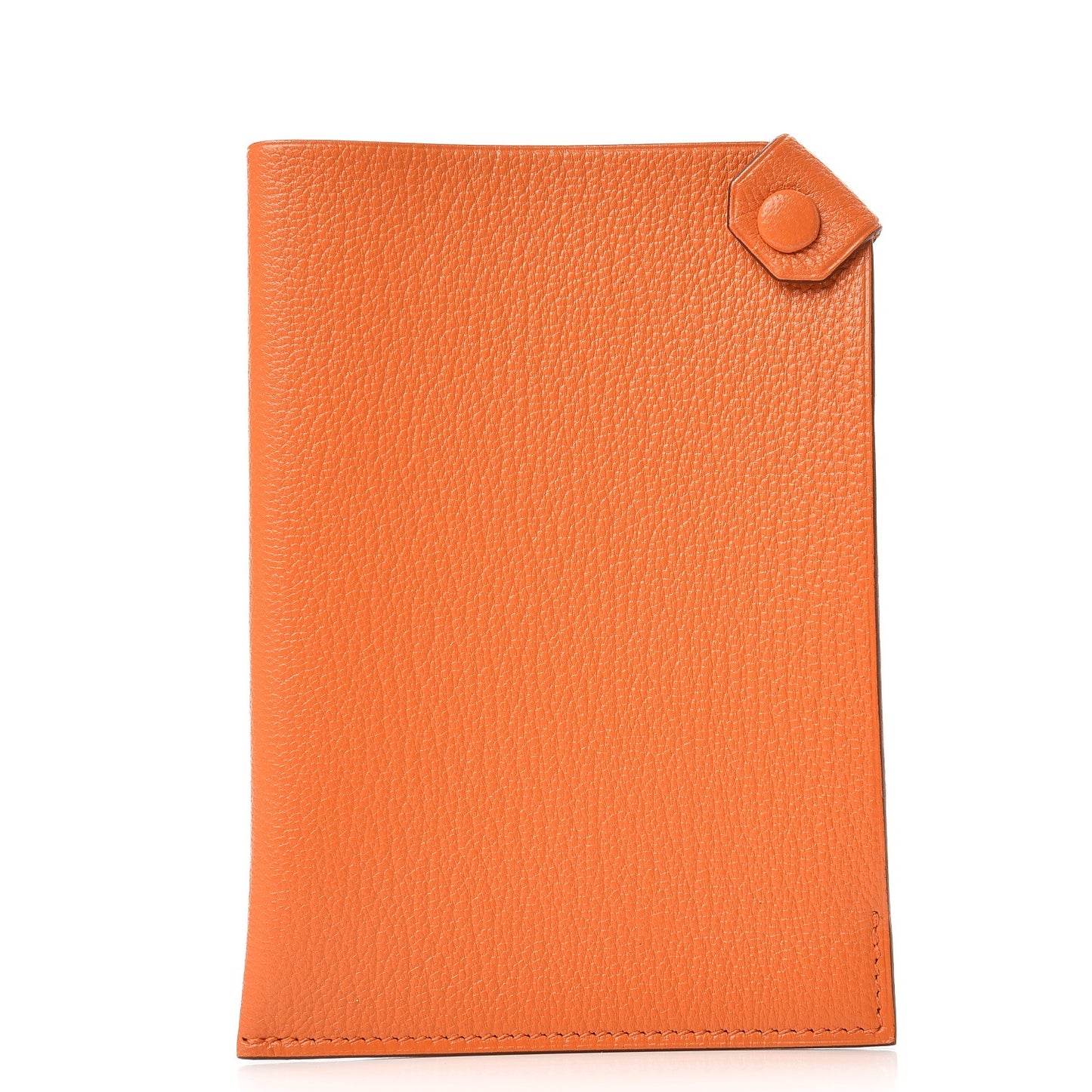 Chevre Mysore Tarmac PM Passport Holder Orange