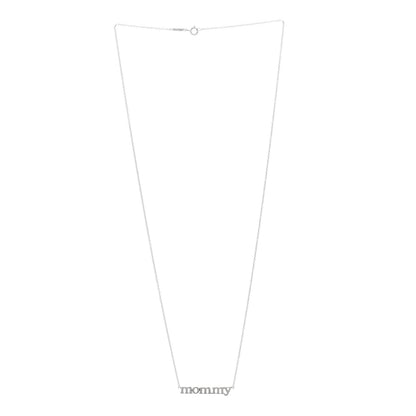 Jennifer Meyer 18K White Gold Mommy Necklace 3 of 4