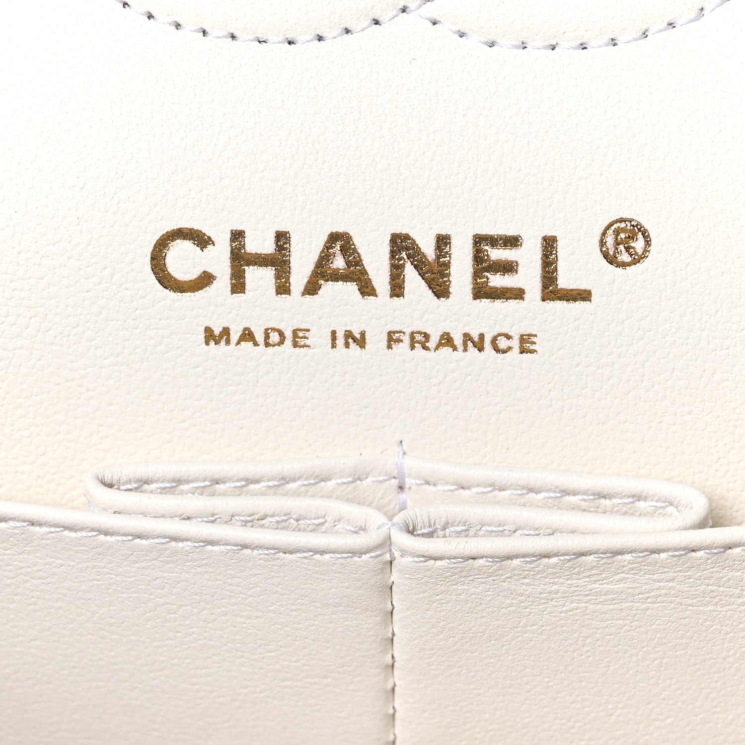 Chanel Caviar Quilted Small Double Flap White 6 of 11