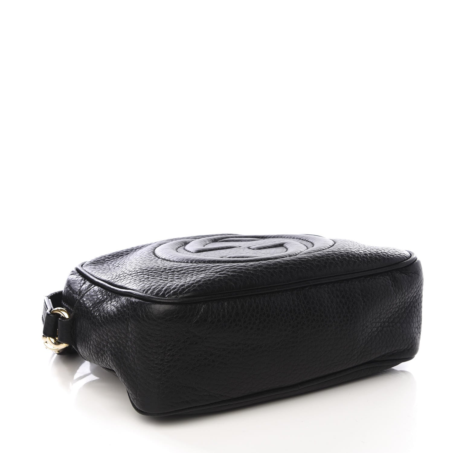Gucci Pebbled Calfskin Small Soho Disco Bag Black 3 of 9