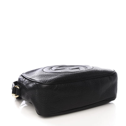 Gucci Pebbled Calfskin Small Soho Disco Bag Black 3 of 9