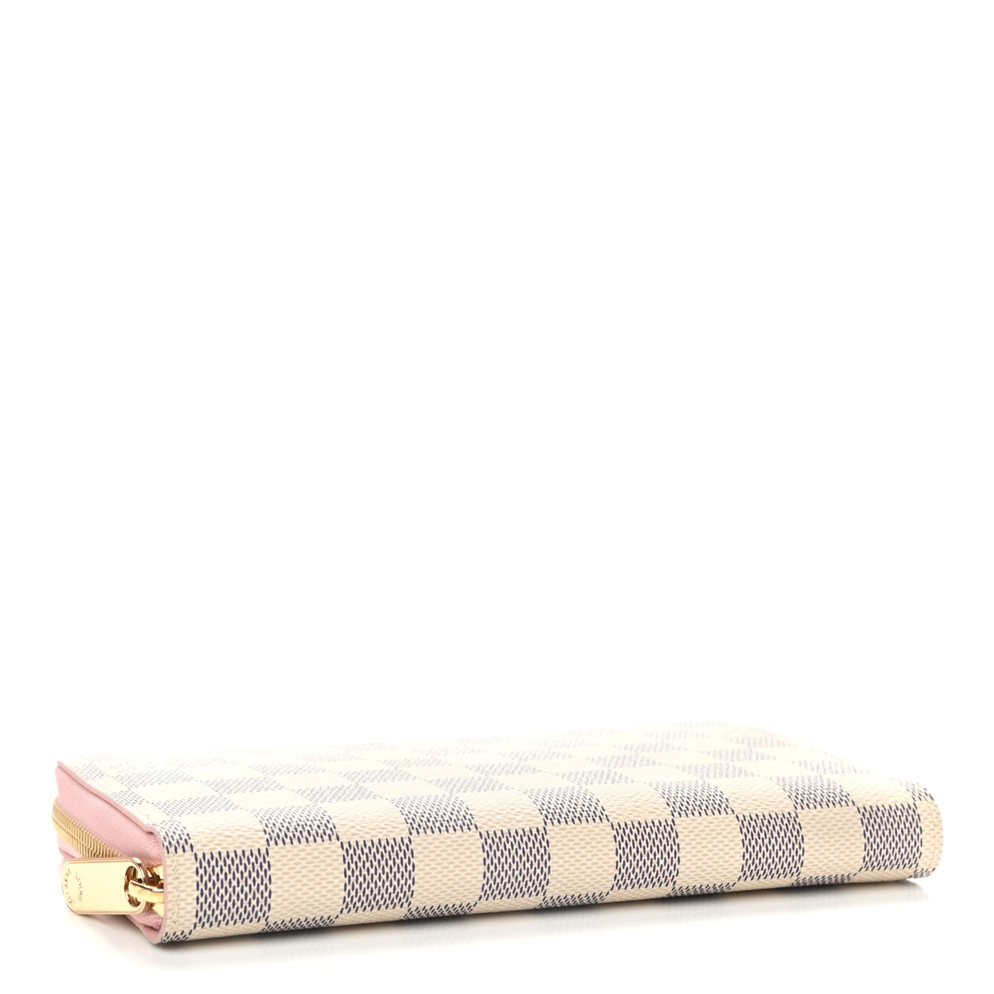 Damier Azur Zippy Wallet Rose Ballerine