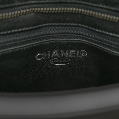 Chanel Caviar Quilted Medallion Tote Black 7 of 10