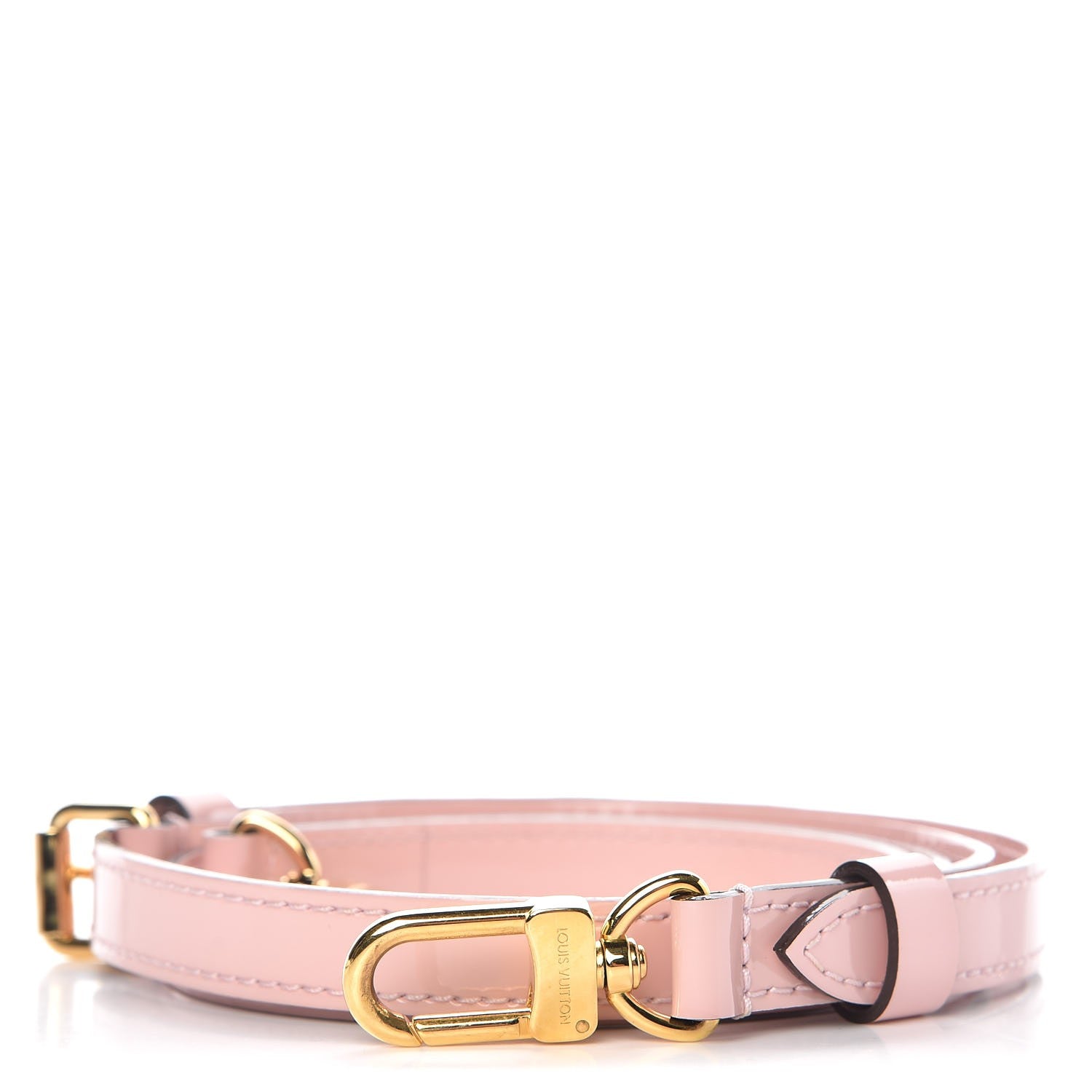 Louis Vuitton Patent 16mm Adjustable Shoulder Strap Rose Ballerine 1 of 5
