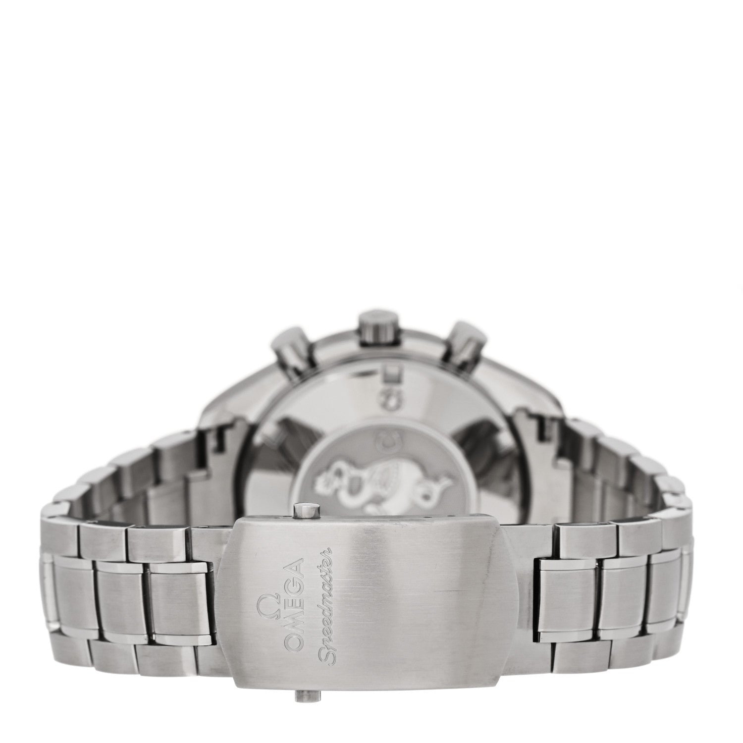 Omega Stainless Steel 40mm Speedmaster Date Automatic Watch White 323.30.40.40.04.001 3 of 5