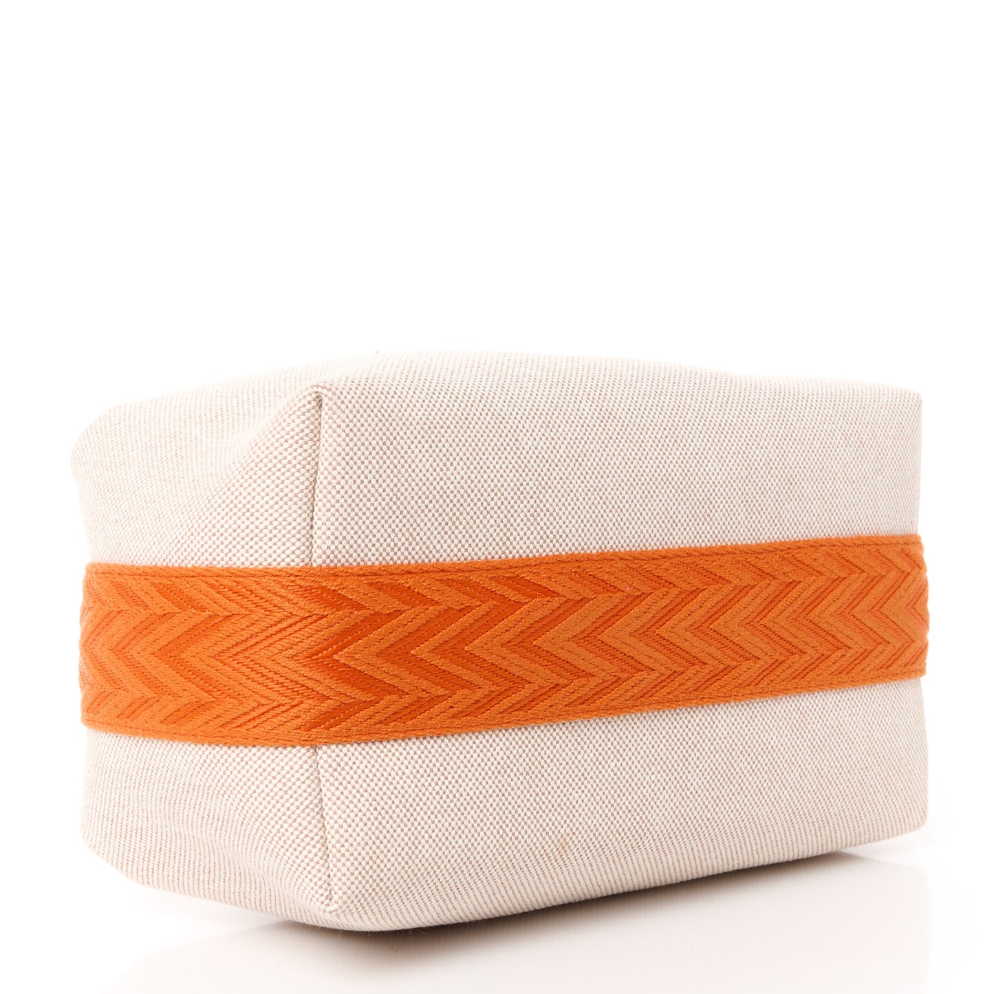 Canvas Small Bride-A-Brac Pouch Natural Orange