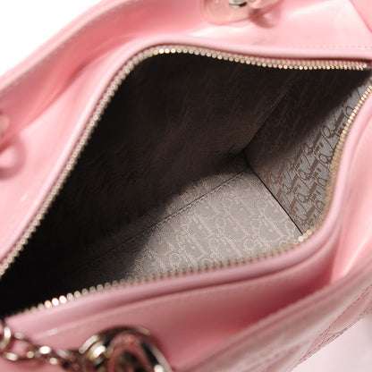 Christian Dior Patent Cannage Medium Lady Dior Rose Clair 5 of 8