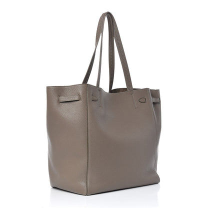 Celine Soft Grained Calfskin Small Belt Cabas Phantom Taupe 3 of 9