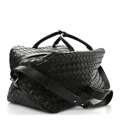 Bottega Veneta Nappa Intrecciato Duffle Bag Dark Green 3 of 10