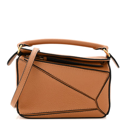 Loewe Calfskin Mini Puzzle Bag Tan 1 of 10