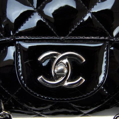 Chanel Patent Maxi Single Flap Black 4 of 9