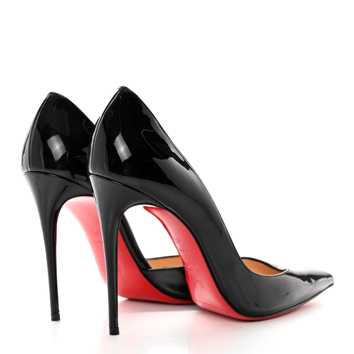 Christian Louboutin Patent Iriza 100 Pumps 40.5 Black 4 of 23