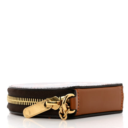 Louis Vuitton Calfskin Catogram Micro Boite Chapeau Marron 4 of 6