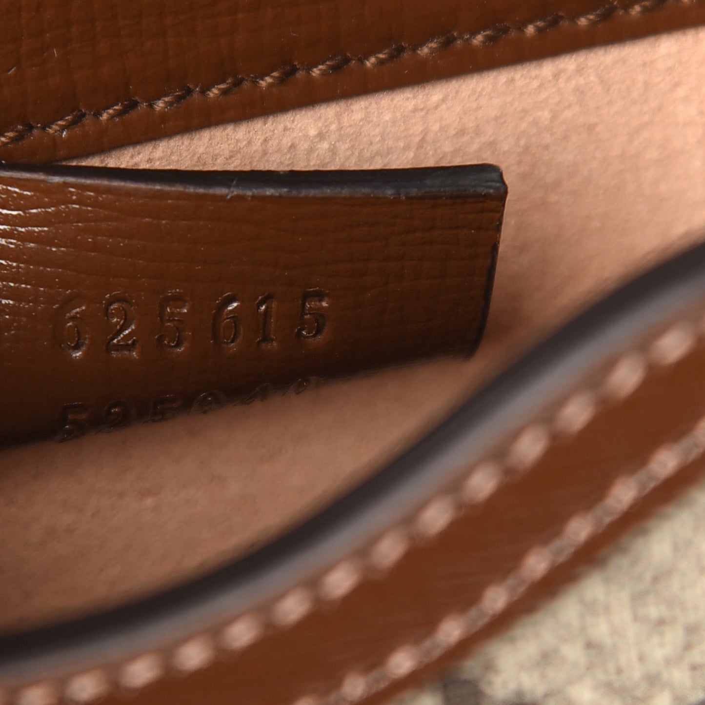 GG Supreme Monogram Mini Horsebit 1955 Crossbody Bag Beige Brown Sugar