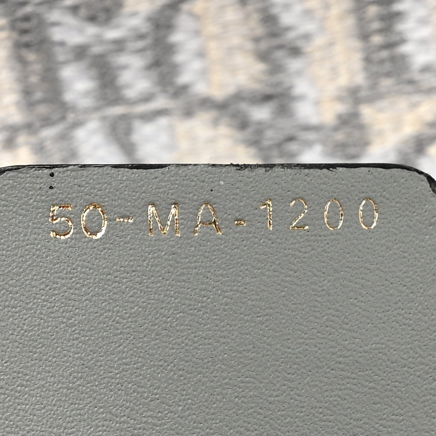 Christian Dior Oblique Slim Saddle Pouch Grey 7 of 10