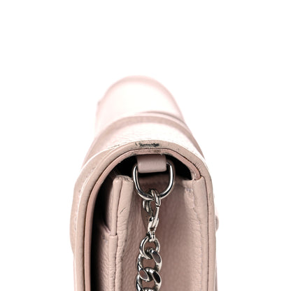 Christian Dior Grained Calfskin Diorama Wallet on Chain Pouch Rose Poudre 21 of 23