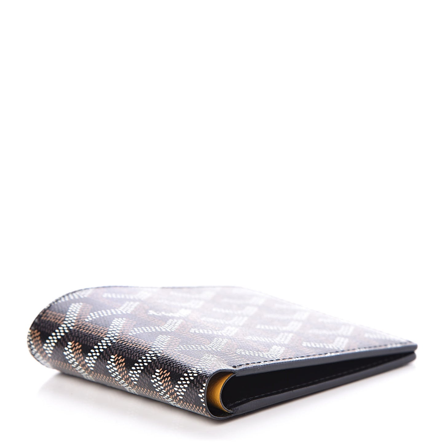 Goyardine Bi-Fold Victoire PM Wallet Black