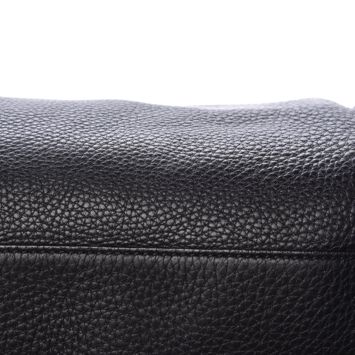 Gucci Pebbled Calfskin Medium Soho Boston Black 12 of 16