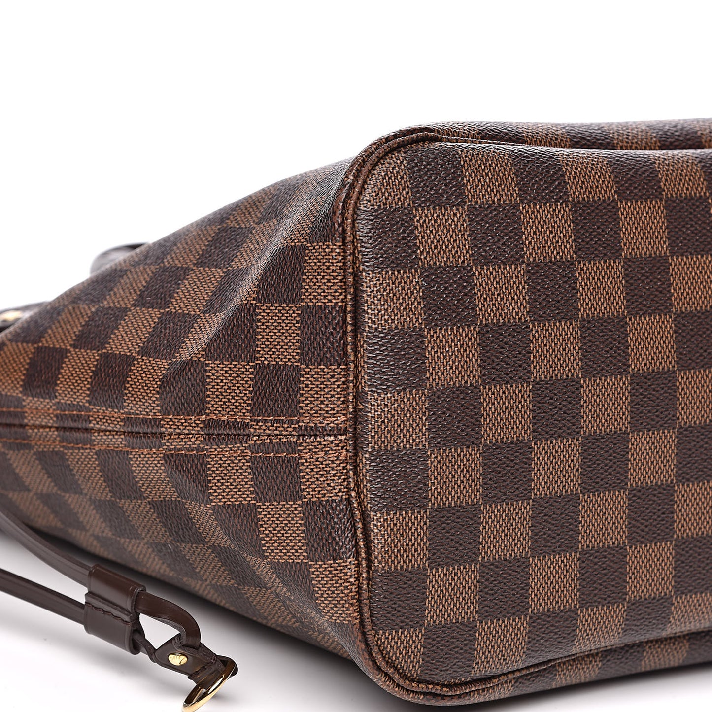 Damier Ebene Neo Neverfull MM Rose Ballerine