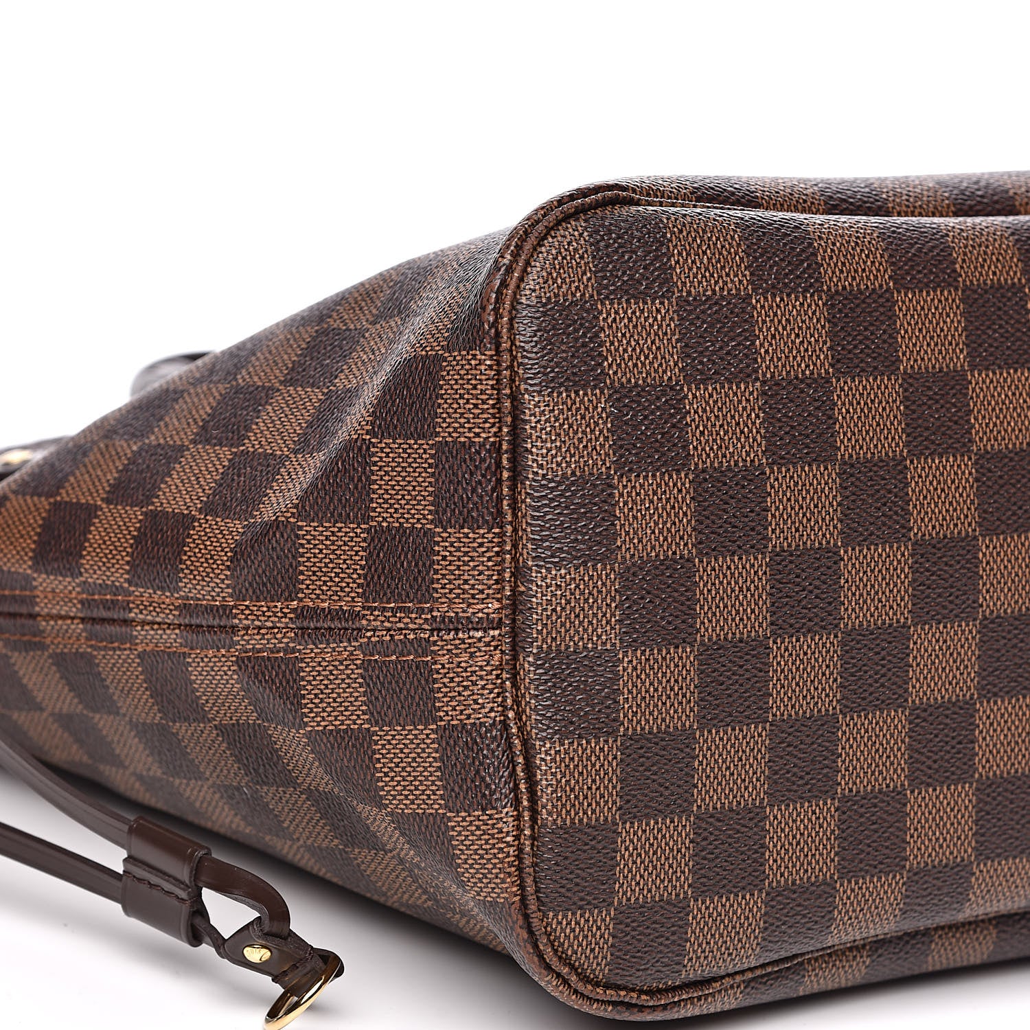 Louis Vuitton Damier Ebene Neo Neverfull MM Rose Ballerine 10 of 18