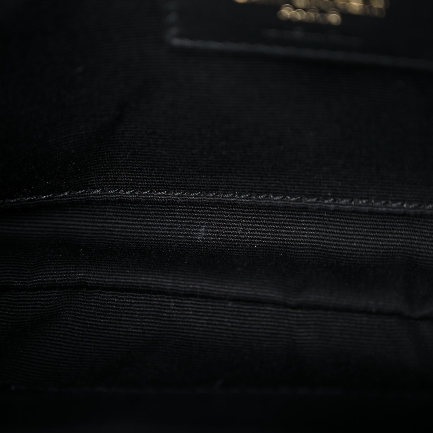 Saint Laurent Grain De Poudre Monogram Belt Bag Blanc Vintage 9 of 13