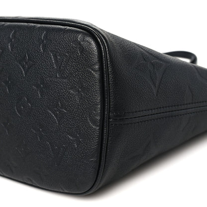 Louis Vuitton Empreinte Monogram Giant Neverfull MM Black 9 of 9