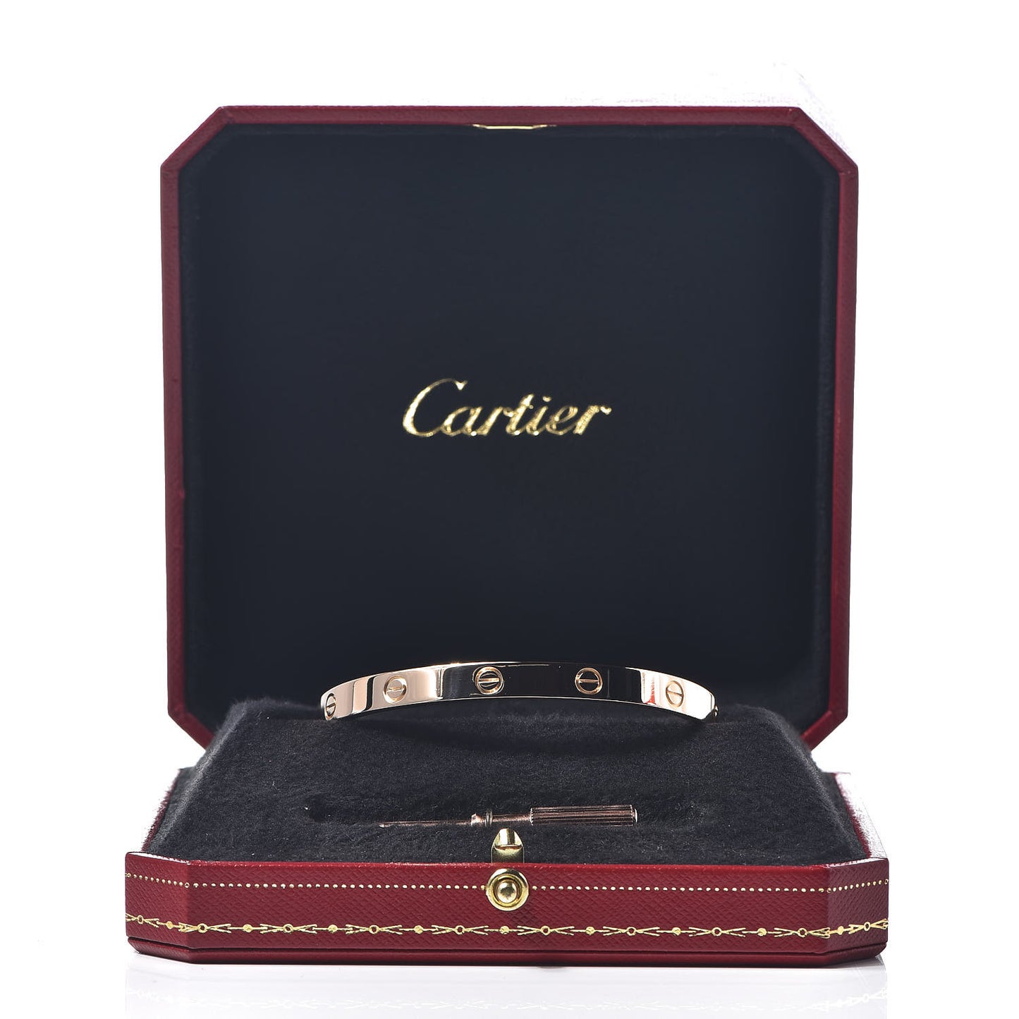 18K Pink Gold LOVE Bracelet 19