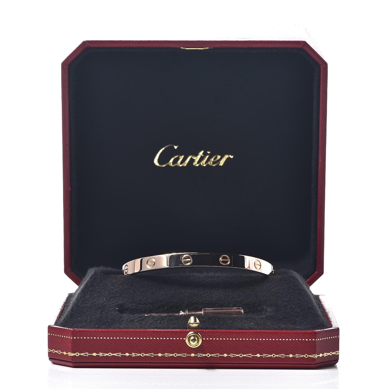 Cartier 18K Pink Gold LOVE Bracelet 19 7 of 7