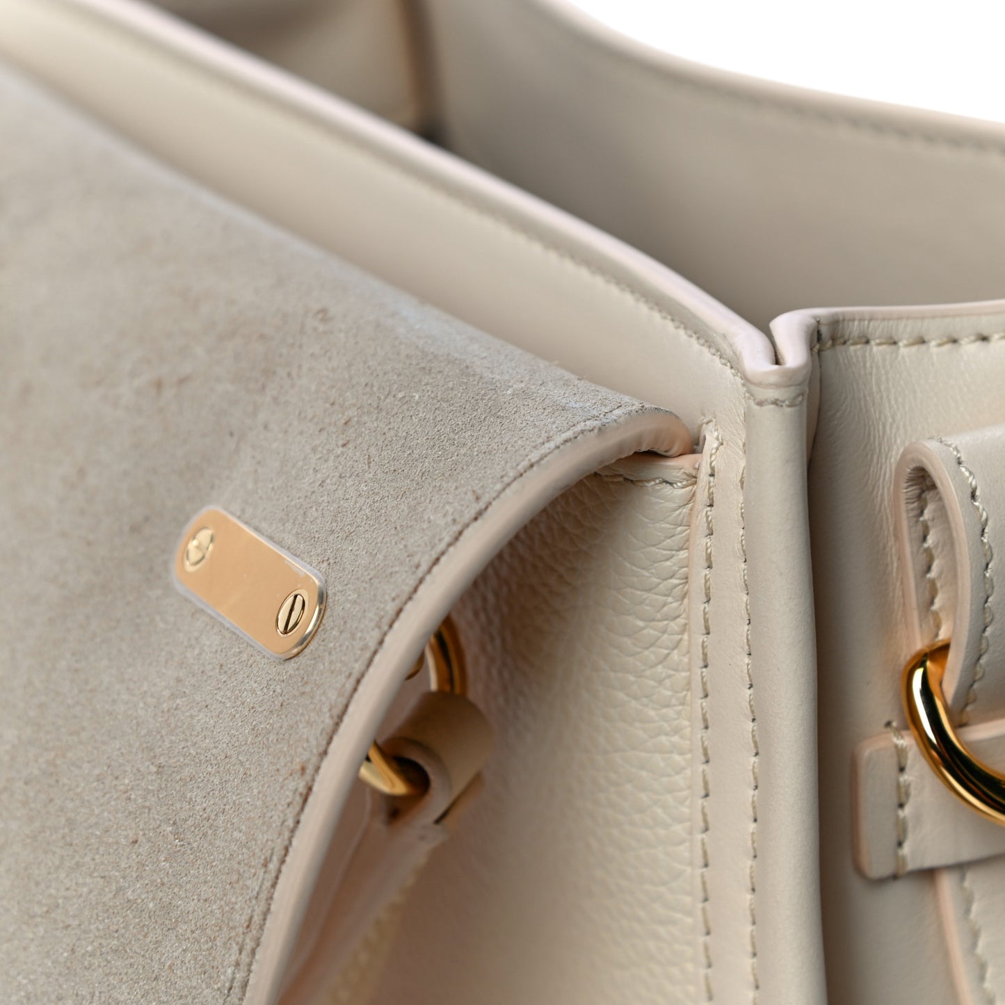 Calfskin Mini Tess Day Bag Sweet Beige