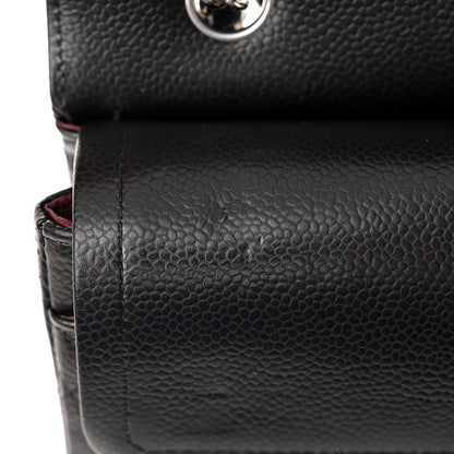 Chanel Caviar Quilted Small Double Flap Black 12 of 13
