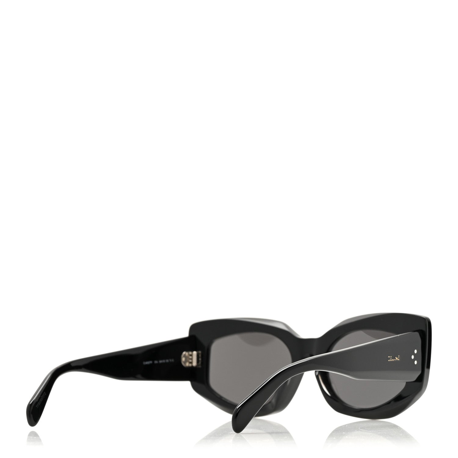 Celine Acetate Bold 3 Dots Sunglasses CL40277F Black 7 of 14
