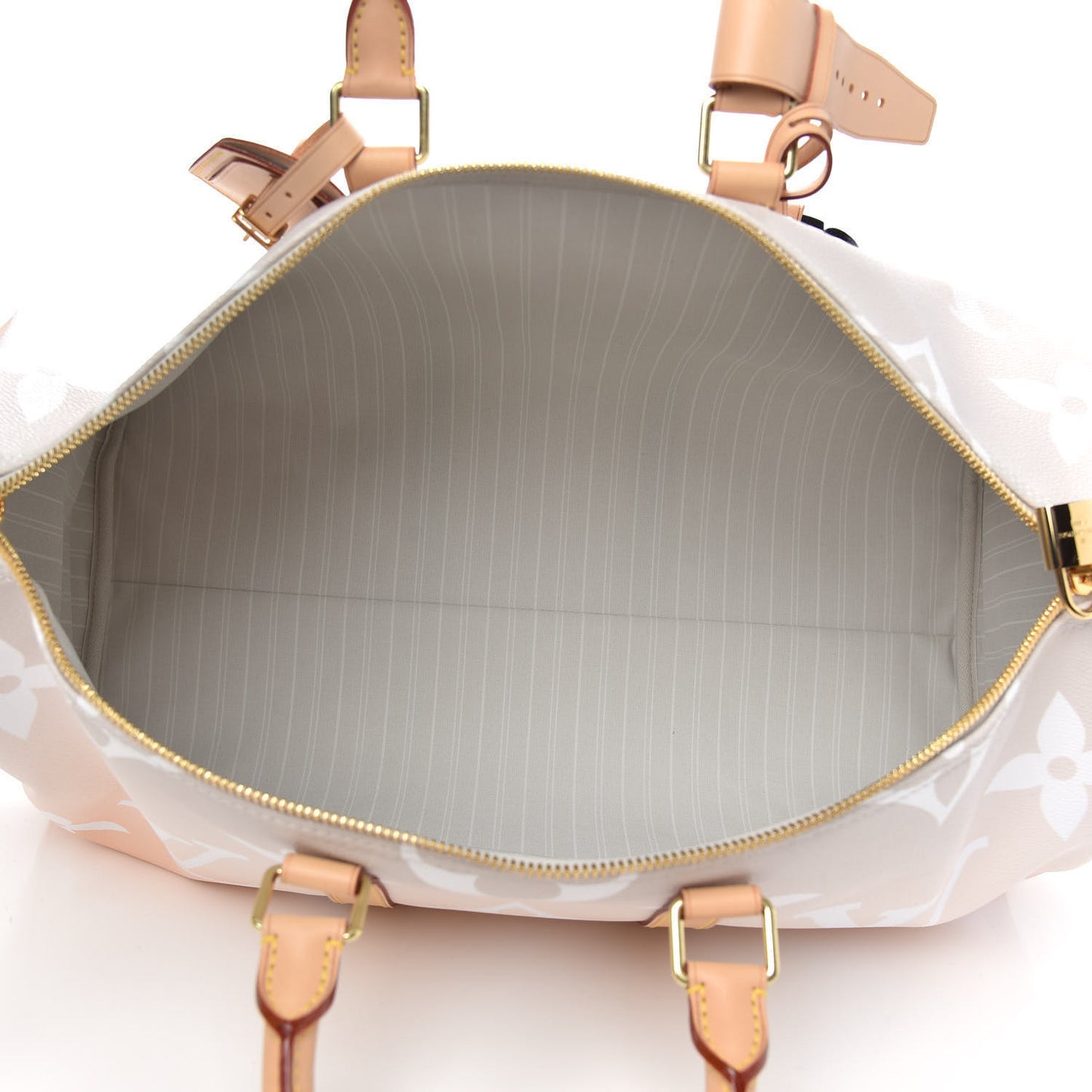 Monogram Giant By The Pool Keepall Bandouliere 45 Brume