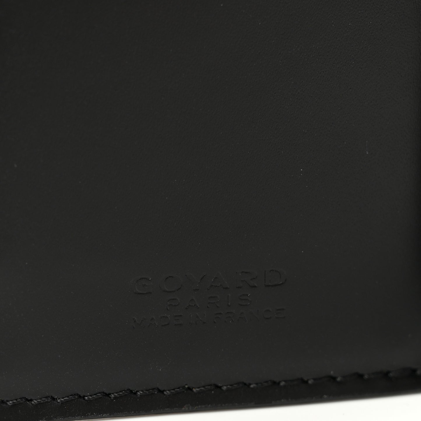 Goyardine Saint Pierre Card Holder Black