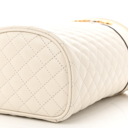 Gucci Calfskin Trapuntata Zumi Belt Bag Off White 10 of 11