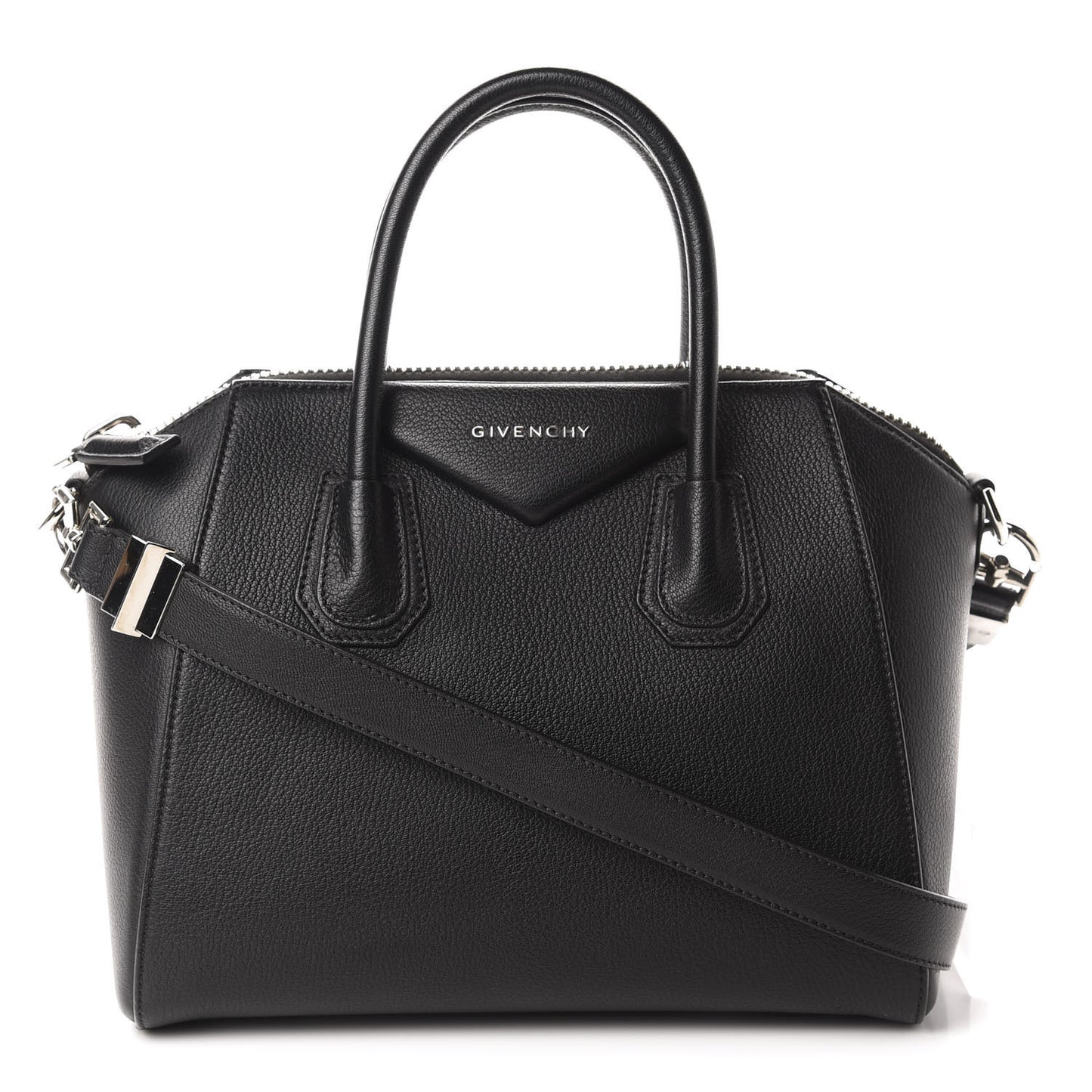 Sugar Goatskin Small Antigona Black