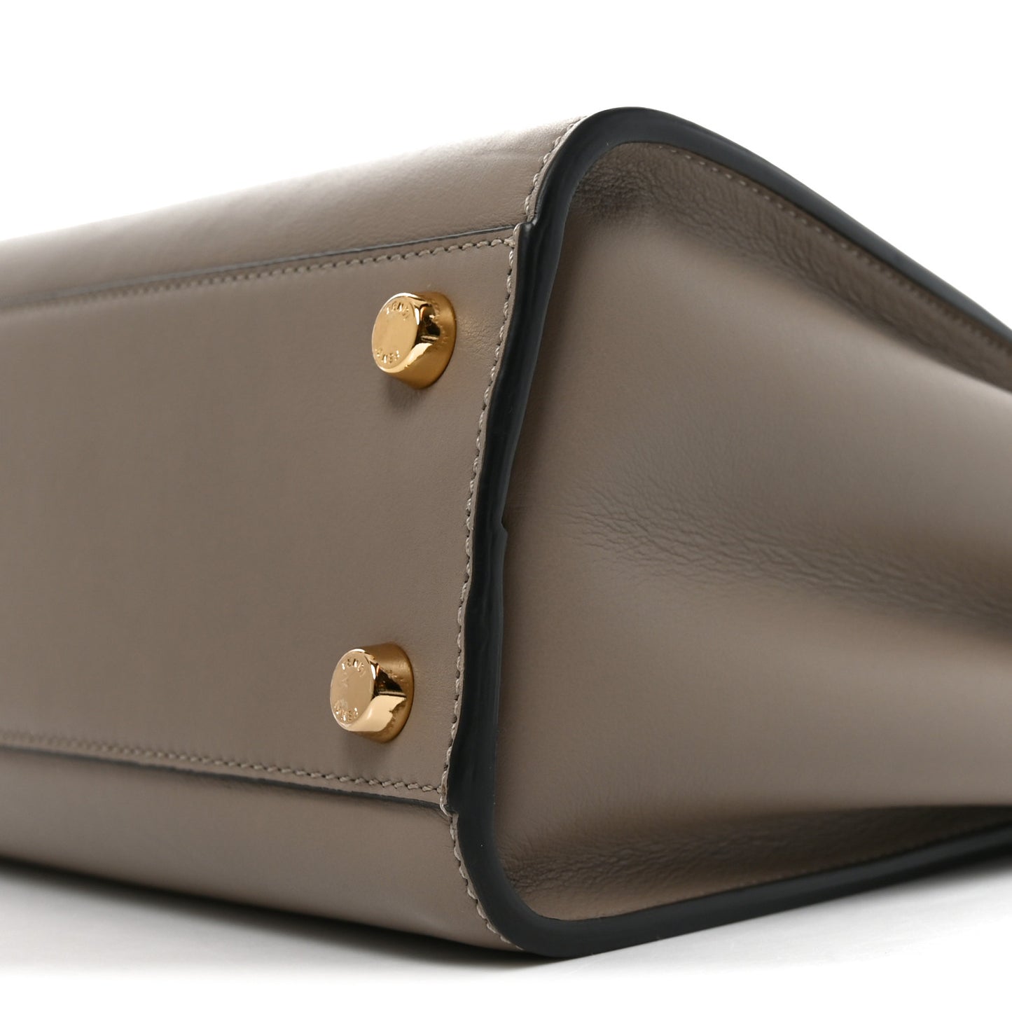 Vitello Tahiti Burro Medium Peekaboo Iconic Essentially Satchel Tortora Black