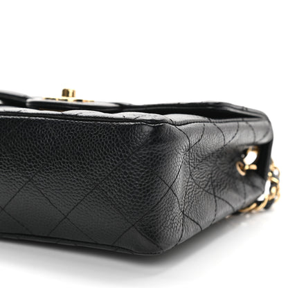 Chanel Caviar Quilted Mini Square Flap Black 9 of 9