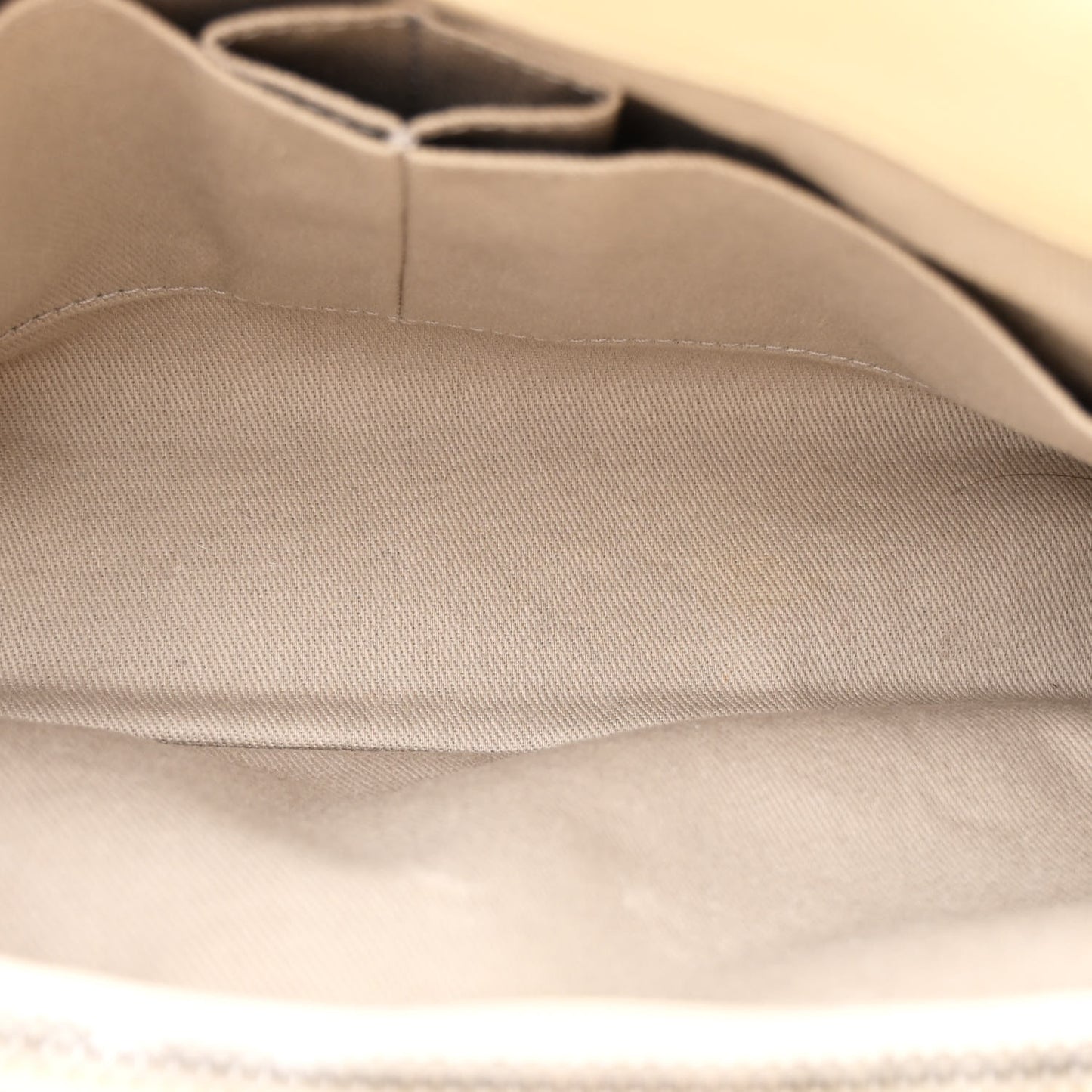 Calfskin Tweed Quilted Small Tote White Multicolor