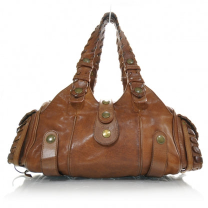 Chloe Calfskin Silverado Shoulder Bag Tan 1 of 11