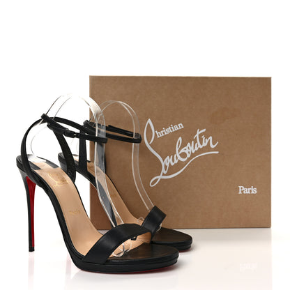 Christian Louboutin Nappa Loubi Queen 120 Pumps 41 Black 8 of 8