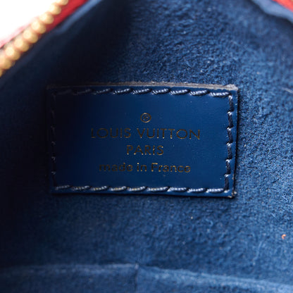 Louis Vuitton Epi Speedy Bandouliere 25 Coquelicot Vert Indigo 6 of 11