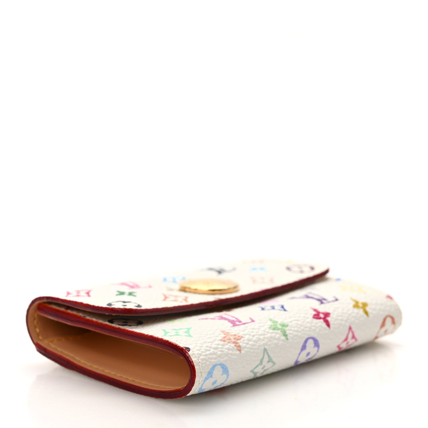 Louis Vuitton Monogram Multicolor Business Card Holder White 4 of 6