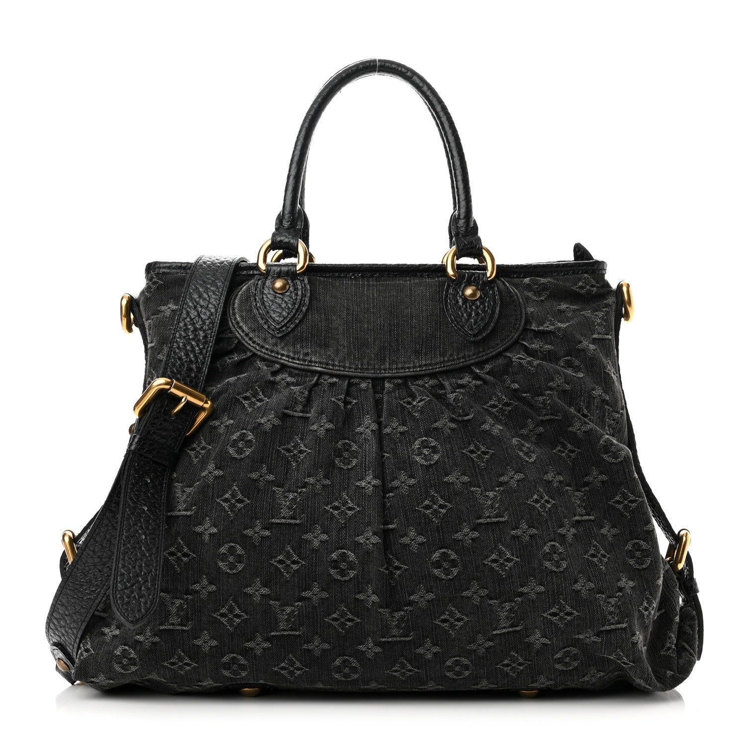Louis Vuitton Denim Neo Cabby GM Black 1 of 17
