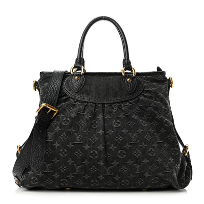 Louis Vuitton Denim Neo Cabby GM Black 1 of 17
