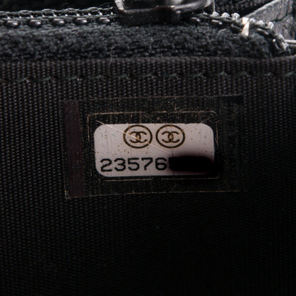 Chanel Caviar Quilted Small Boy Zip Around Wallet So Black 8 of 8